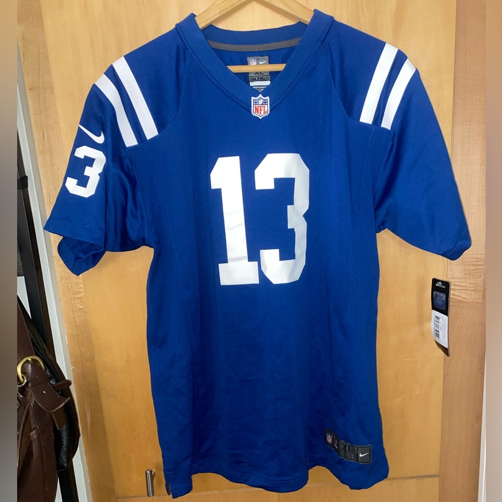 NFL Indianapolis Colts Nike On Field Football Jersey-T.Y. Hilton #13 (Youth XL)